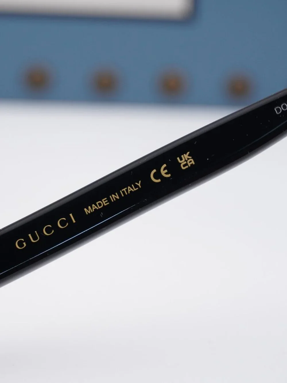 Gucci GG0767S 001 Aviator Men Sunglasses - Black / Grey